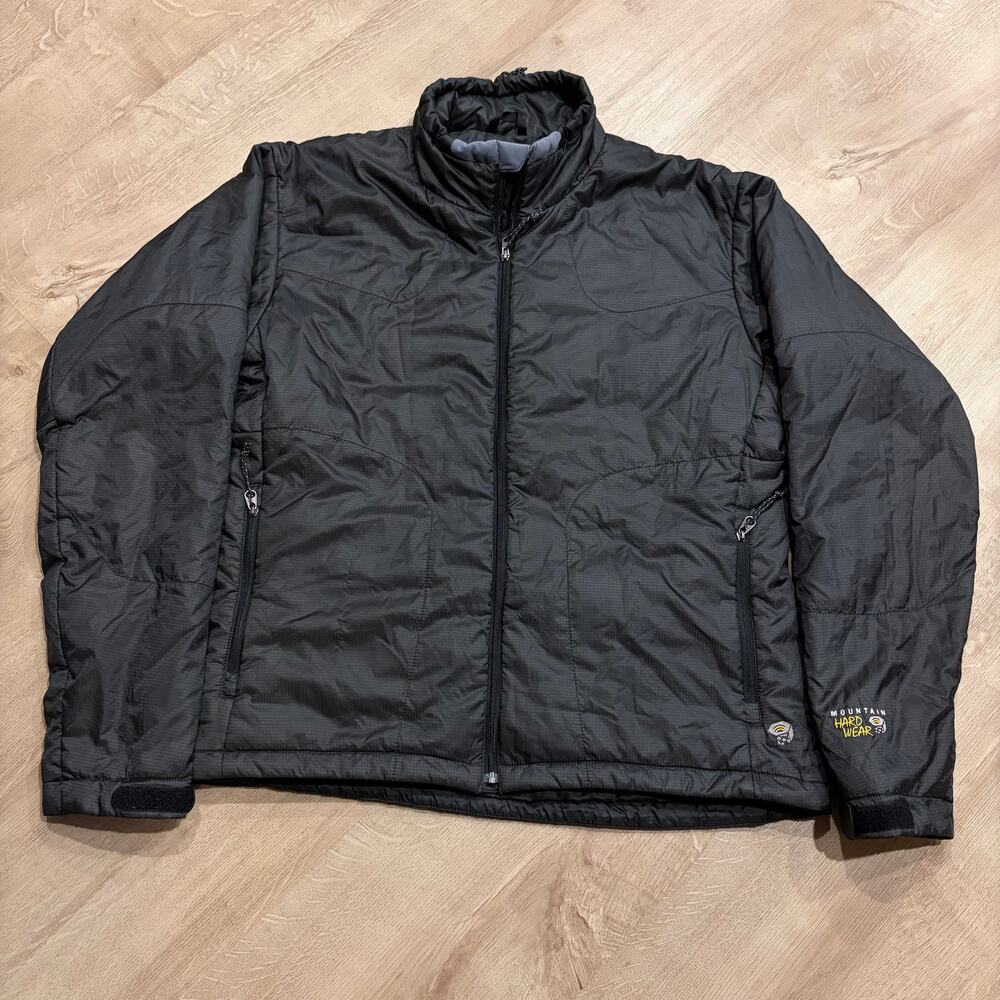 Mountain Hardwear Insulated Primaloft Puffer Jacket Women's Large L Dark Gray